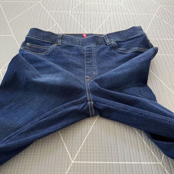 SPANX Dark Blue Boot Cut Jeans - Picture 4 of 10
